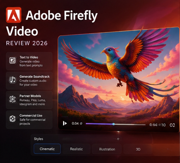 Adobe Firefly Video Review 2026: Features, Pricing and AI Models