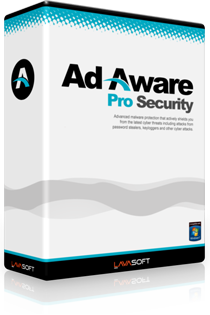 Lavasoft Ad-Aware Pro Security software box